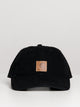 CARHARTT CARHARTT ODESSA CAP - BLACK - Boathouse