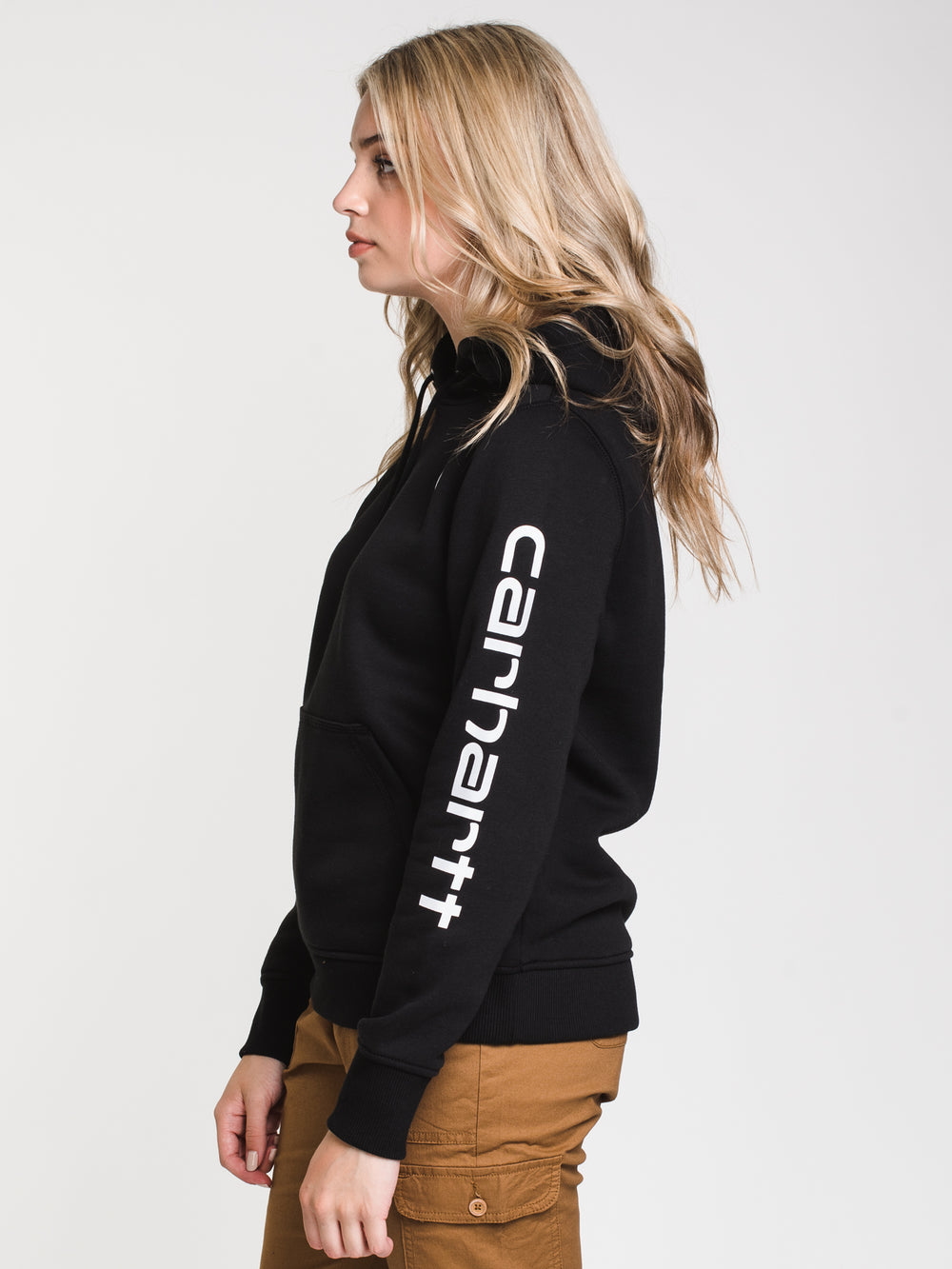 CHANDAIL À CAPUCHE LOGO CLARKSBURG POUR FEMME