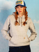 CARHARTT CARHARTT LOGO SLEEVE PULLOVER HOODIE - Boathouse