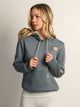 CARHARTT CARHARTT LOGO SLEEVE PULL OVER HOODIE - HEATHER NAVY - Boathouse
