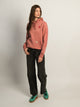 CARHARTT CARHARTT LOGO SLEEVE PULL OVER HOODIE - ROSE - Boathouse