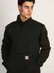 CARHARTT CARHARTT LOOSE FIT MIDWEIGHT 1/4 ZIP MOCKNECK - Boathouse