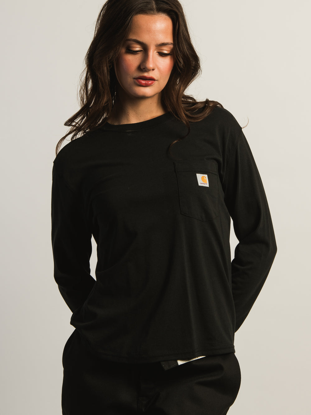 CARHARTT LONG SLEEVE POCKET TEE