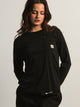 CARHARTT CARHARTT LONG SLEEVE POCKET TEE - Boathouse