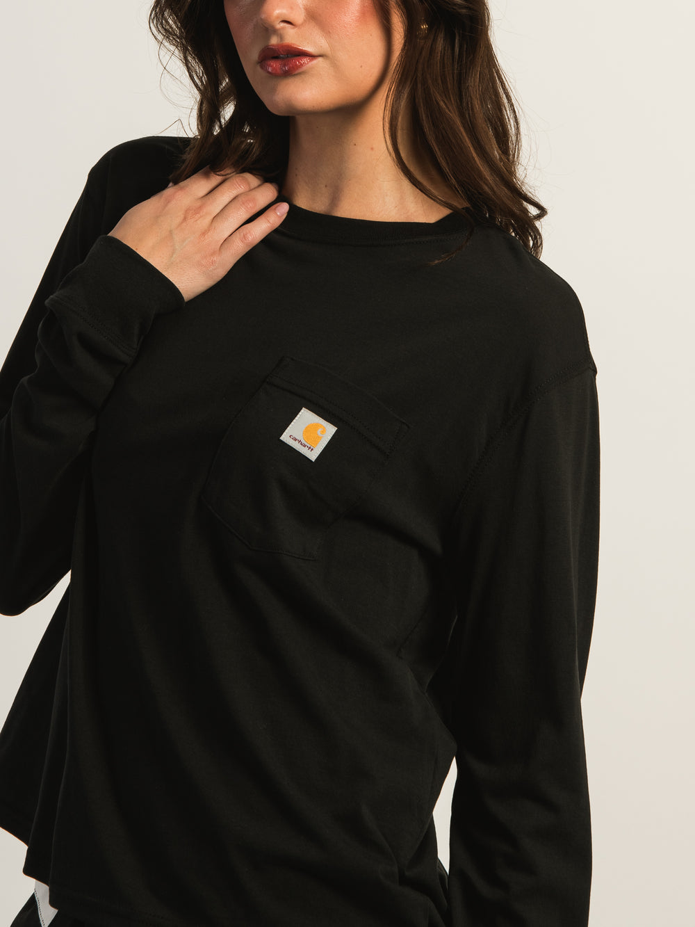 CARHARTT LONG SLEEVE POCKET TEE