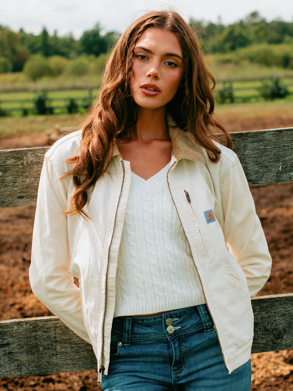 VESTE AMPLE EN CANVAS CARHARTT DETROIT
