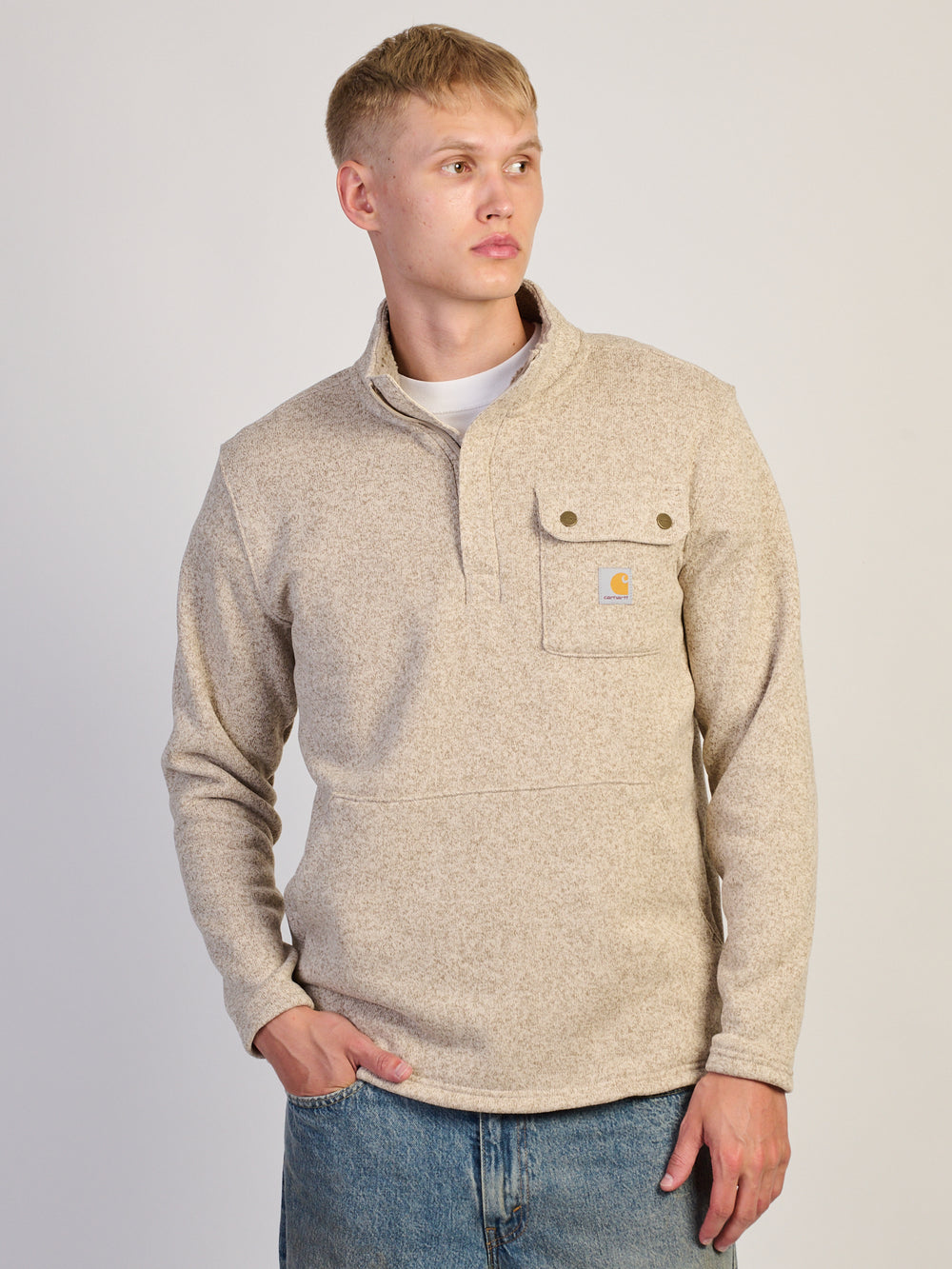 POLAIRE ¼ ZIP CARHARTT MID COUPE DÉCONTRACTÉE
