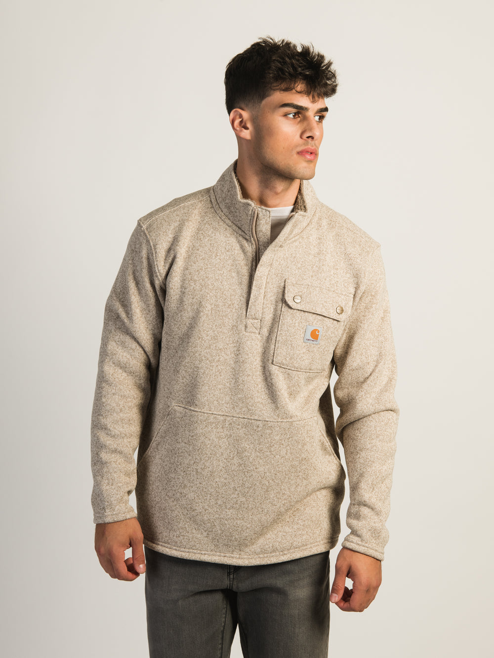 POLAIRE ¼ ZIP CARHARTT MID COUPE DÉCONTRACTÉE