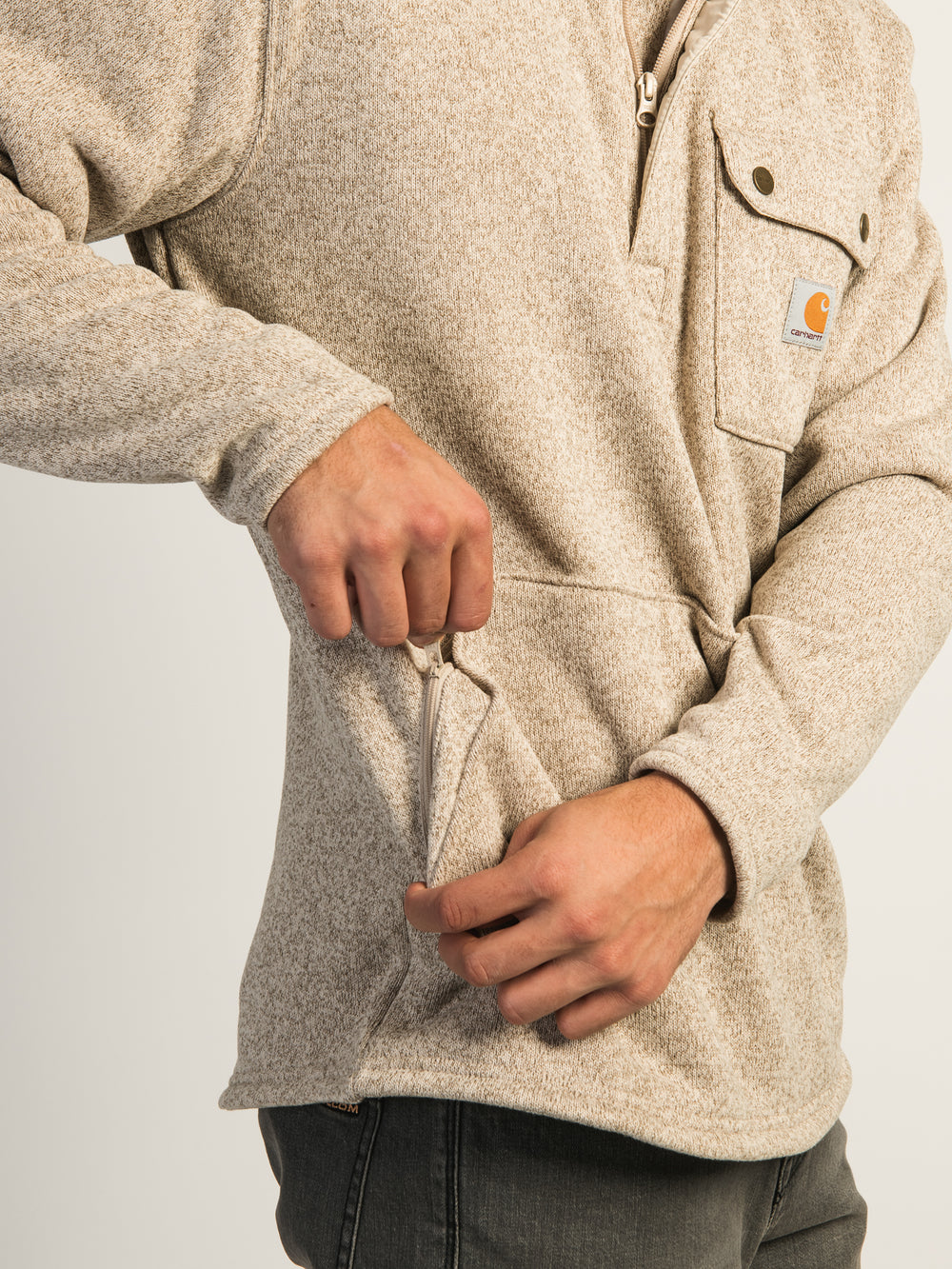 POLAIRE ¼ ZIP CARHARTT MID COUPE DÉCONTRACTÉE