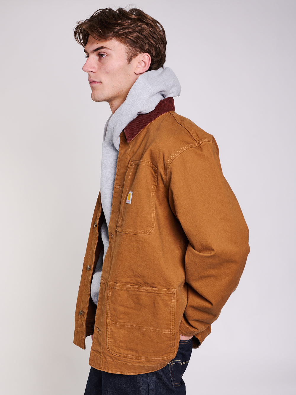 MANTEAU DE TRAVAIL CARHARTT DUCK À COUPE AMPLE