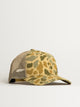 CARHARTT CARHARTT CANVAS MESH BACK CAMO CAP - Boathouse
