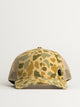 CARHARTT CARHARTT CANVAS MESH BACK CAMO CAP - Boathouse