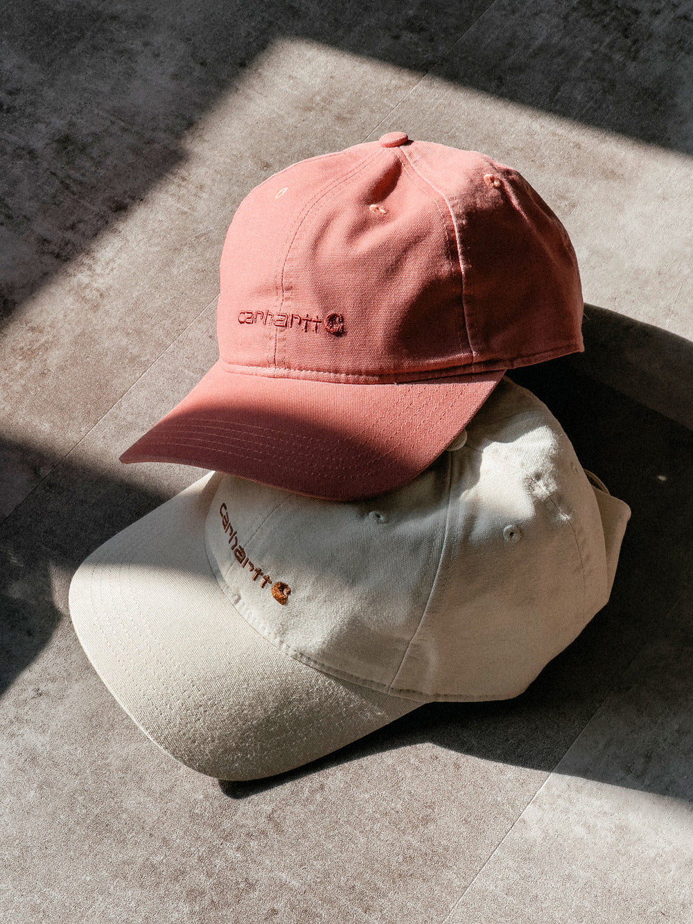 CASQUETTE EN TOILE CARHARTT - ROSE