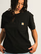 CARHARTT CARHARTT HENLEY T-SHIRT - BLACK - Boathouse