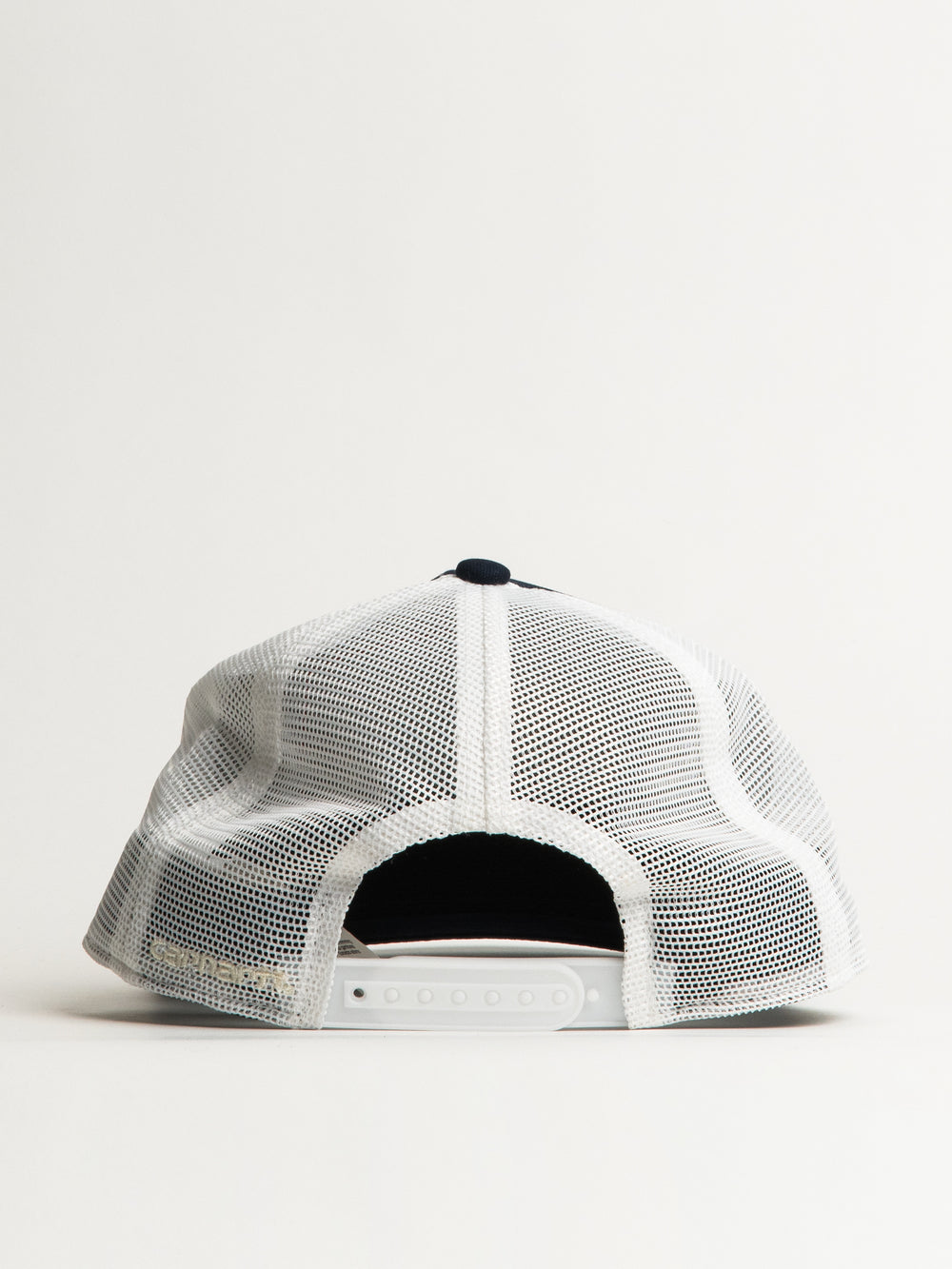 CARHARTT CANVAS MESH BACK BUILT PATCH CAP - NAVY