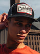CARHARTT CARHARTT CANVAS MESH BACK BUILT PATCH CAP - BLACK - Boathouse