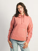 CARHARTT OVERSIZED MIDWEIGHT HEART GRAPHIC HOODIE - ROSE