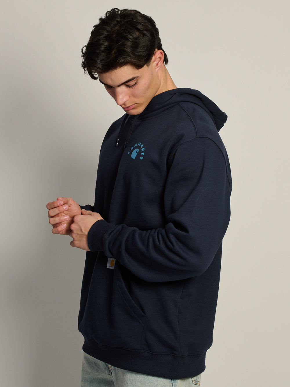 CARHARTT CARHARTT SAWYER WORK SWEATER - NAVY - Boathouse