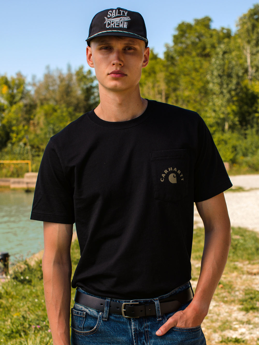CARHARTT CARHARTT IRVN RELAXED WORK T-SHIRT - Boathouse