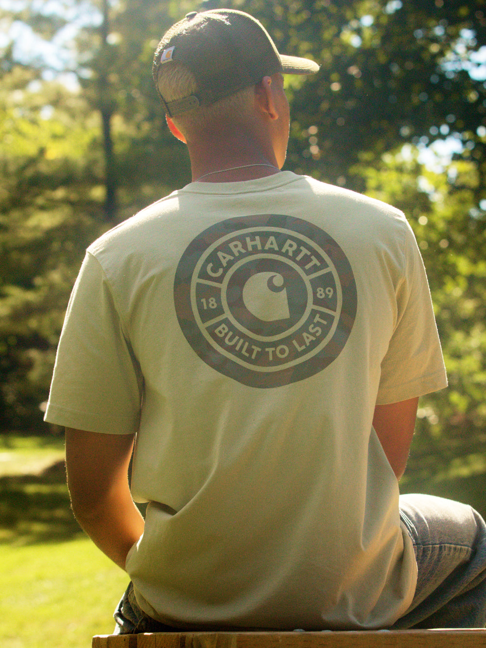 CARHARTT CARHARTT IRVINE CMO RVET T-SHIRT - Boathouse