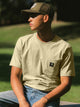 CARHARTT CARHARTT IRVINE CMO RVET T-SHIRT - Boathouse