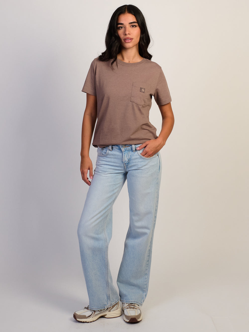 CARHARTT CARHARTT IRVINE RELAXED TEE - Boathouse