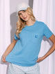 CARHARTT CARHARTT IRVINE RELAXED TEE- BLUE - Boathouse