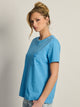 CARHARTT CARHARTT IRVINE RELAXED TEE- BLUE - Boathouse