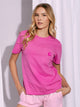 CARHARTT CARHARTT IRVINE RELAXED TEE - FUSCHIA - Boathouse