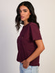 CARHARTT IRVINE RELAXED TEE - CHERRYWOOD