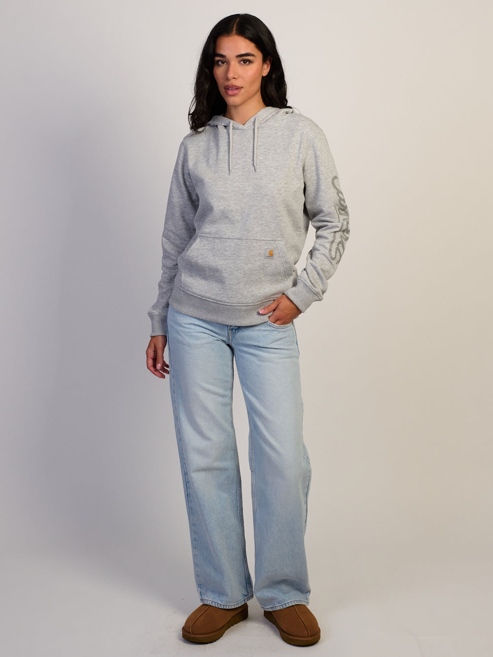 CARHARTT SAWYER SCRIPT LOGO SWEATSHIRT