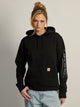 CARHARTT CARHARTT SAWYER SCRIPT LOGO SWEATER - BLACK - Boathouse