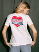 CARHARTT CARHARTT IRVINE RELAXED HERITAGE HEART TEE - Boathouse