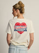CARHARTT CARHARTT IRVINE RELAXED HERITAGE HEART TEE - Boathouse
