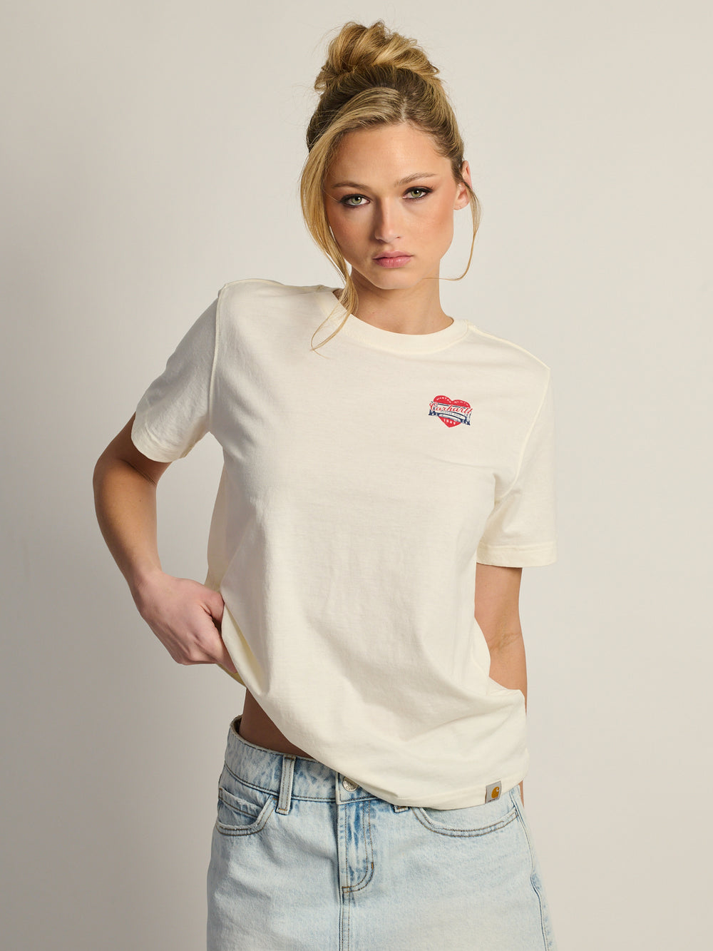 CARHARTT IRVINE RELAXED HERITAGE HEART TEE