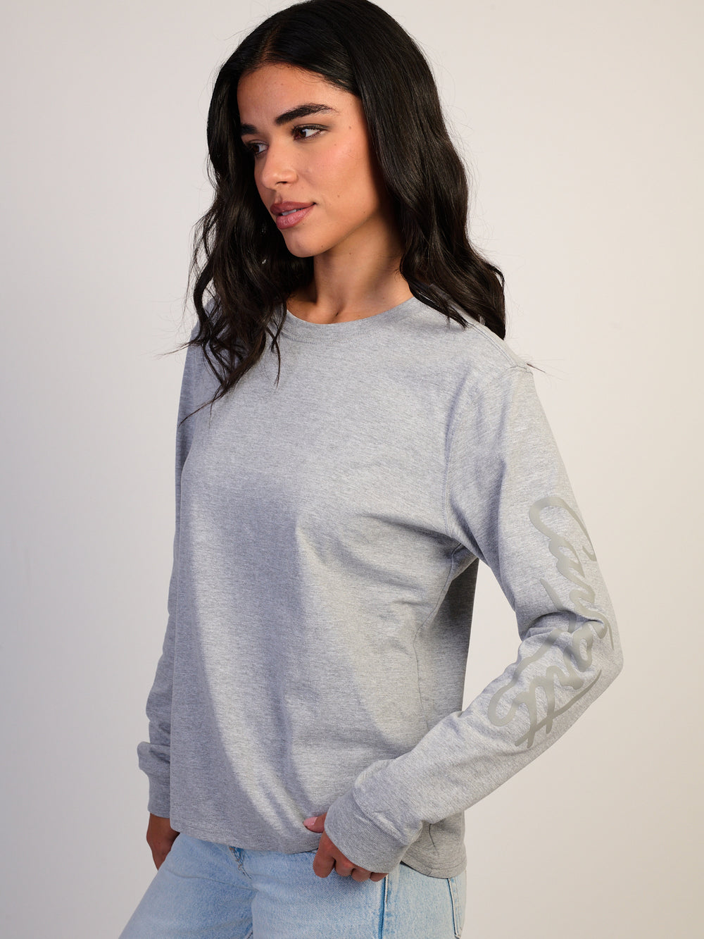 CARHARTT IRVINE LOOSE LONG SLEEVE LOGO TEE