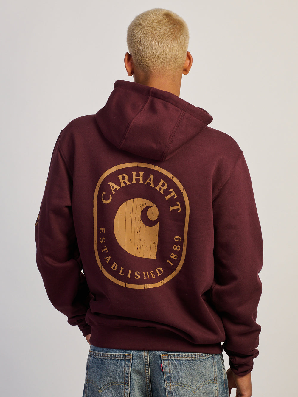 CARHARTT PAXTON 1889 GRAPHIC PULL OVER HOODIE
