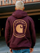 CARHARTT CARHARTT PAXTON 1889 GRAPHIC PULL OVER HOODIE - Boathouse