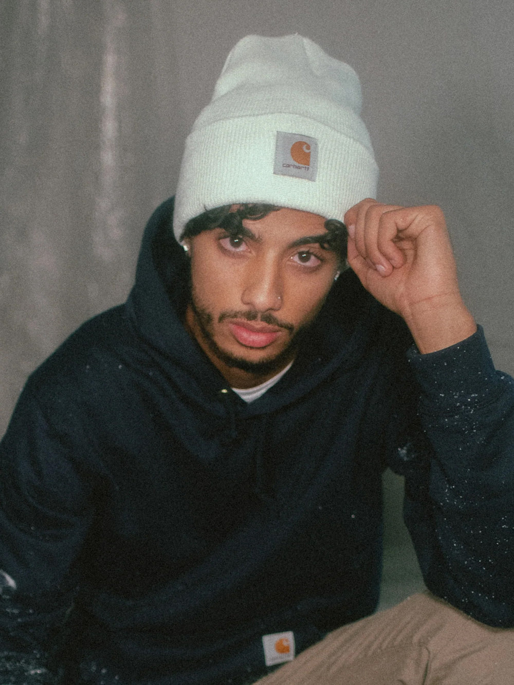 CARHARTT WATCH TOQUE - WINTER WHITE