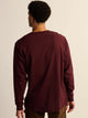 CARHARTT CARHARTT SIGNATURE LONG SLEEVE T-SHIRT - PORT - Boathouse