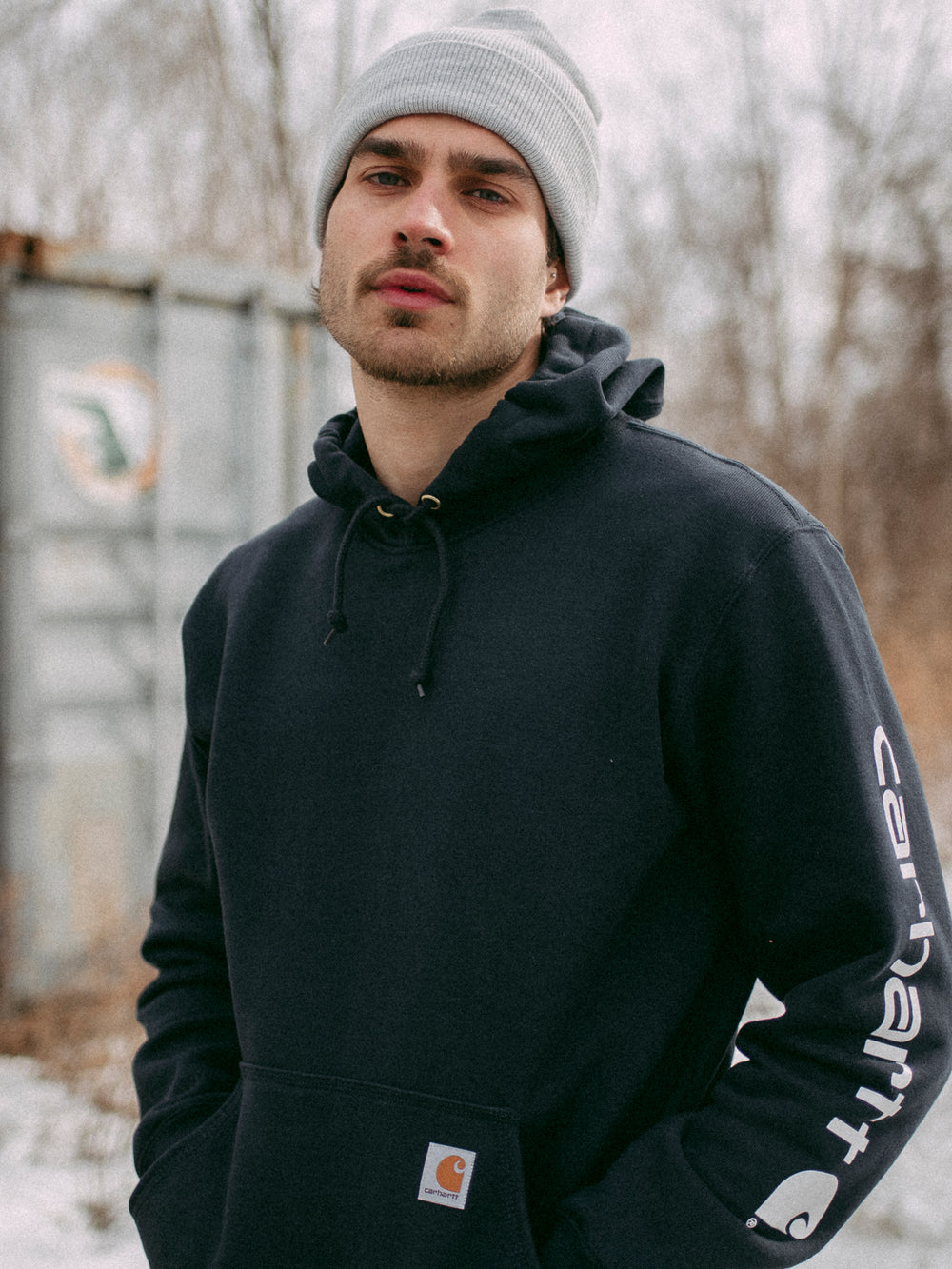 CHANDAIL À CAPUCHE CARHART POUR HOMME