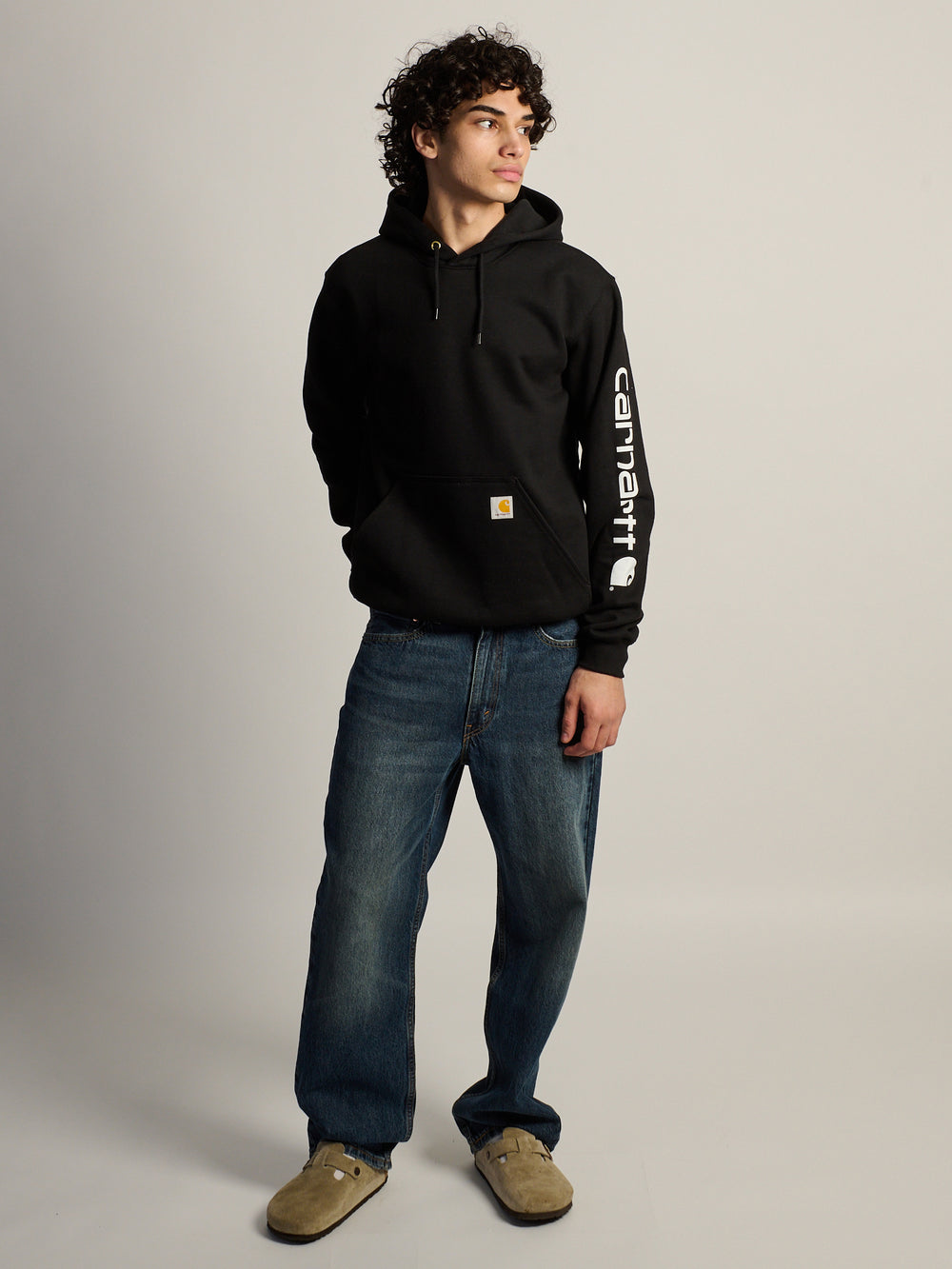 CARHARTT SLEEVE PULLOVER HOODIE