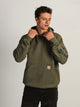 CARHARTT CARHARTT LOGO SLEEVE PULLOVER HOODIE - Boathouse