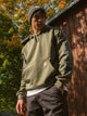 CARHARTT CARHARTT LOGO SLEEVE PULLOVER HOODIE - Boathouse