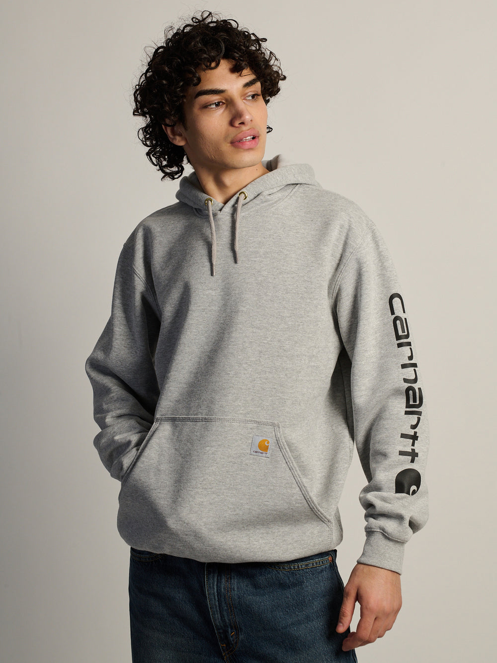 CARHARTT SLEEVE PULLOVER HOODIE