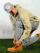 CARHARTT CARHARTT LOGO SLEEVE GRAPHIC PULL OVER HOODIE - SAGE - Boathouse