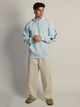 CARHARTT CARHARTT LOGO SLEEVE PULL OVER HOODIE - FOG - Boathouse