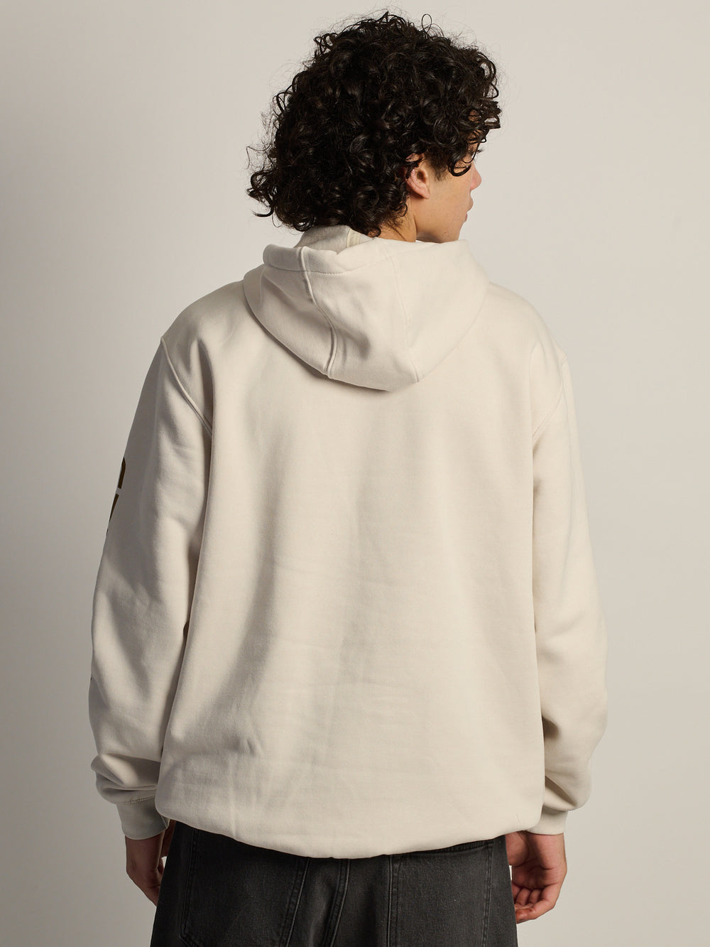 CARHARTT LOOSE FIT MIDWEIGHT LOGO SLEEVE HOODIE