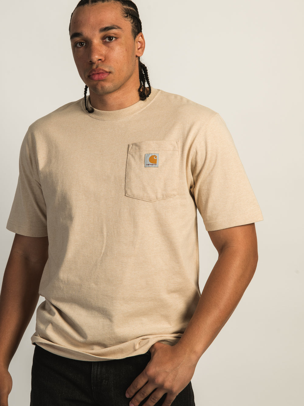 CARHARTT WORKWEAR POCKET T-SHIRT - BEACH