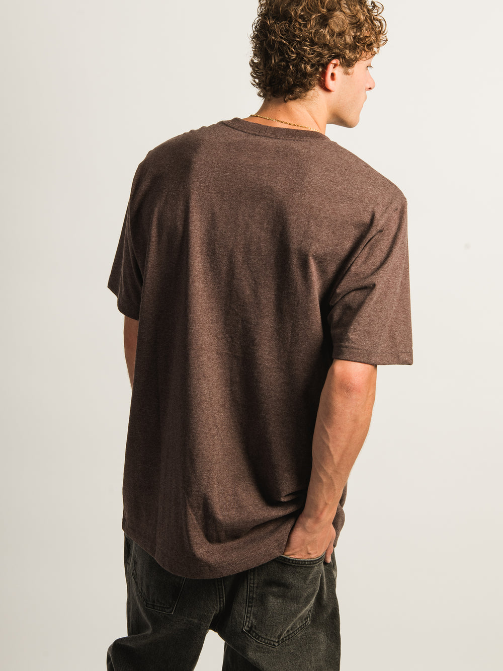 CARHARTT WORKWEAR POCKET T-SHIRT - SEPIA